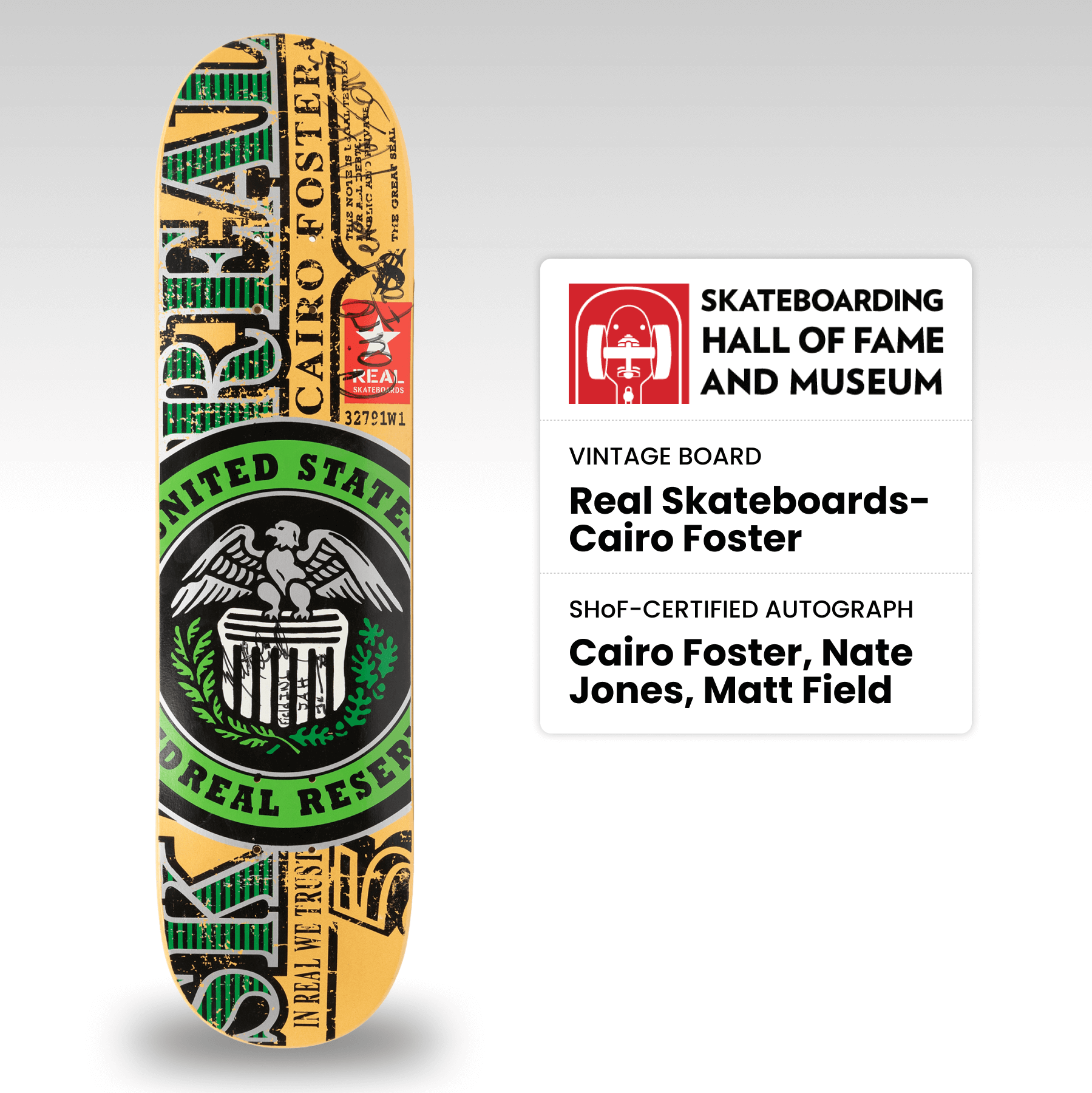 Cairo Foster, Nate Jones, Matt Field | Real Skateboards